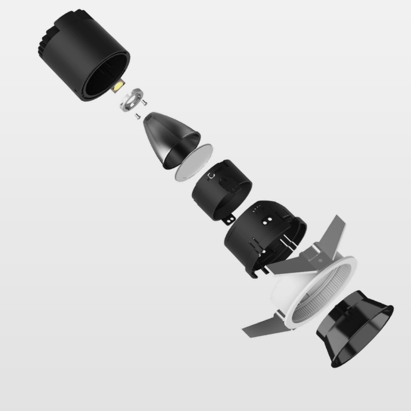 NR-LKR-12W-930-Dali Masszeichnung